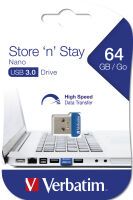 Verbatim Store n Stay Nano  64GB USB 3.0                    98711 USB-Sticks