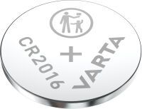 Varta KNOPFZELLE LITHIUM 3V   CR2016 (6016101401)