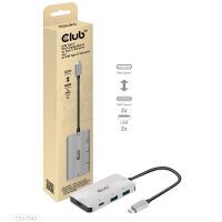 Club 3D Club3D Adapter USB 3.1 Typ C > 2x USB C + 2x USB A Lade Hub retail (CSV-1543)