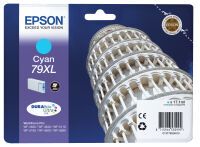 Epson Tower of Pisa Singlepack Cyan 79XL DURABrite Ultra Ink - High (XL) Yield - 1 pc(s)