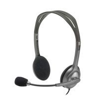 Logitech H111 - Wired - Office/Call center - 20 - 20000 Hz - 74 g - Headset - Grey