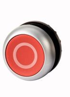 Eaton M22-D-R-X0/K01 - Button - Red,White - Plastic - IP66 - IP67 - IP69