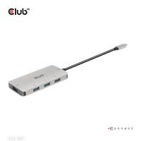 Club 3D Club3D USB-Hub USB 3.1 Typ C > 4x USB 3.1 Typ A  10Gbps retail (CSV-1547)