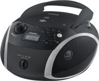 Grundig GRB 3000 BT schwarz/silber Radio-Cassetten-CD-Player