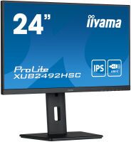 IIYAMA 60.5cm (24")   XUB2492HSC-B5  16:9 HDMI+DP+USB-C IPS retail (XUB2492HSC-B5)