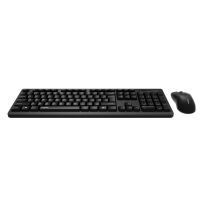 Rapoo X1700 Schwarz Kabelloses Multi-Mode-Deskset Tastaturen PC -kabellos-