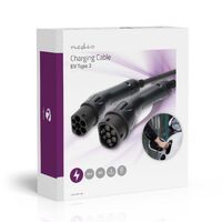 Nedis Kabel für Elektrofahrzeuge / Cable Type 2 / 32.0 A / 22000 W / 3-Phasen / 5.00 m / Schwarz / Kartonverpackung