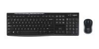 Logitech Wireless Keyboard+Mouse MK270 black +Silikonhülle (920-010028)