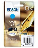 Epson Pen and crossword Singlepack Cyan 16 DURABrite Ultra Ink - Standard Yield - 3.1 ml - 165 pages - 1 pc(s)