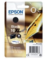 Epson Tintenpatrone XL schwarz DURABrite Ultra T 163     T 1631 Druckerpatronen