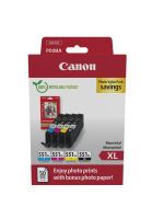 Canon CLI-551XL BK/C/M/Y Photo Value Pack Druckerpatronen