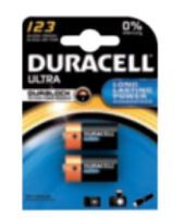 Duracell Ultra 123 BG2 - Single-use battery - CR123A - Lithium - 3 V - 2 pc(s) - Black,Orange
