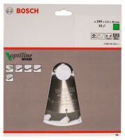 Bosch Kreissägeblatt OP WO H 190x30-16 Kreissägeblätter