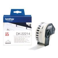 Brother Continuous Paper Tape - Black on white - DK - Black - White - Direct thermal - Brother - Brother QL1050 - QL1060N - QL500 - QL500A - QL550 - QL560 - QL560VP - QL570 - QL580N - QL650TD - QL700,...