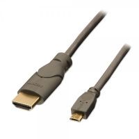 LINDY USB Kabel Micro USB MHL an HDMI Typ A 1080p 2m (41567)