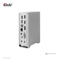 Club 3D Club3D 4K ChargingDock USB-C ->6xUSB3/DP/2xHDMI/VGA/LAN 120W retail (CSV-1568)