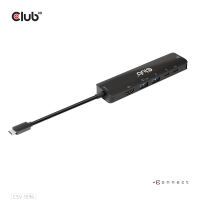 Club 3D Club3D USB-6-in1-HUB USB-C > HDMI/2xUSB/2xUSB-C/RJ45 100W retail (CSV-1596)