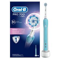 ORAL-B by Braun elektrische Zahnbürste Pro 1 700 Sensi Clean