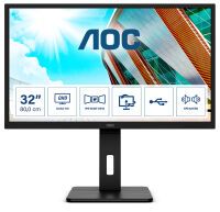 AOC P2 Q32P2 - 80 cm (31.5") - 2560 x 1440 pixels - 2K Ultra HD - LED - 4 ms - Black