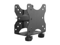 Equip 650890 - Under desk CPU holder - Universal - 5 kg - Black - Steel - CE