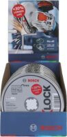 Bosch X-LOCK Trennsch.Dose10x115 1mm Std Inox Trennscheiben