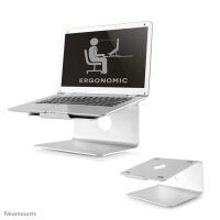 Neomounts Deskstand Laptop/IPAD-Ständer silber alu gebürstet (NSLS050)