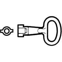 Schneider Electric DOPPELBARTSCHLÜSSEL 5MM METALL (NSYLDB5)