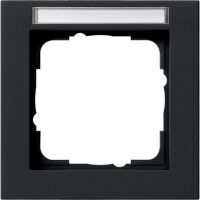 Gira ABDECKRAHMEN 1F BSF SW M (109109 E2)