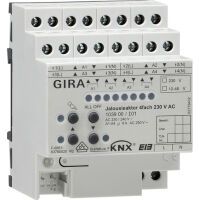 GIRA Jalousieaktor 4fach REG KNX/EIB 230V AC 103900