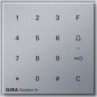 Gira KEYLESS IN CODETASTATUR ALU (260565 ALU     TX 44)