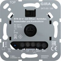 Gira RTR 24 V ÖFF./SCHLIEß.AUS+ (247300 NON-DESIGN UP)