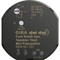 Gira FUNK SCHALT/TASTAKTOR MINI 1F (542400      POT.FREI)