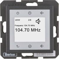 Berker S.1/B.X RADIO DAB+/BT ANT MAT (30841606 TOUCH RADIO)