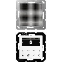 JUNG Smart Radio DABA1BTWW DAB+ m. Bluetooth-Set Mono