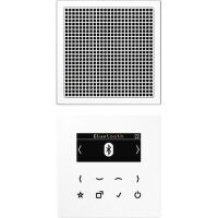 JUNG Smart Radio DABLS1BTWW DAB+ m. Bluetooth-Set Mono