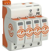 OBO SURGECONTROLLER V20 4-P.M.FS (V20-4+FS-280)