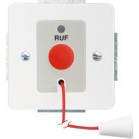 Schneider Electric 740034 Ruftastereinsatz m.Zentralplatte reinweiß