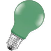 Ledvance LEDLAMPE 2,5W E27 45LM GRÜN (STAR DECO CLA. A15)