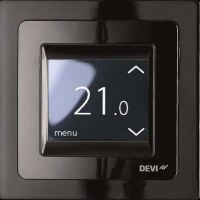 Devi UHRENTHERMOSTAT RAL 9005 M.R. (DEVIREG TOUCH     SW)