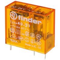 Finder STECK-PRINTREL. 1W 10A 230VAC (40.31.8.230.0000)