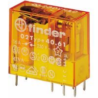 Finder Printrelais 230 V/AC 16 A 1 Wechsler 40.61.8.230.0000 1 St. 40.61.8.230