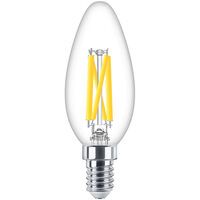 Philips PHIL MST LEDcandle 5.9-60W/927 E14 klar Kerze 806lm DIMTONED