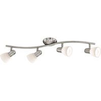 Eglo DECKENLEUCHTE 4X40W E14 NI-MT (88474 DAKAR 1 WEISS)