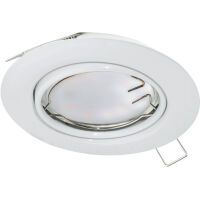 Eglo EINBAUSTR. 1X5W 3000K GU10-LED (PENETO RUND WEIß)