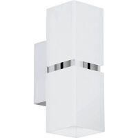 Eglo WANDLEUCH. 2X4W GU10-LED 3000K (PASSA CHR/WEIß)