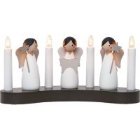 Eglo KERZENSTÄNDER 4XE10 ENGEL WS (ANGEL CHOIR BRAUN WS)