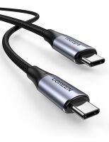 UGREEN USB-C to USB-C Cable 140W Gen2 Black 1m Kabel und Adapter -Kommunikation-