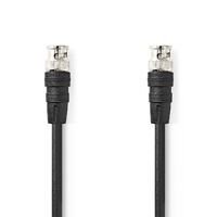 Nedis BNC-Videokabel / BNC-Stecker / BNC-Stecker / Vernickelt / 75 Ohm / 5.00 m / Rund / PVC / Schwarz / Label