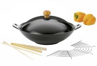 KELA Wok-Pfanne Asia Ø36cm 5teilig