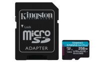 SD MicroSD Card 256GB Kingston SDXC Canvas Go Plus w.A retail (SDCG3/256GB)